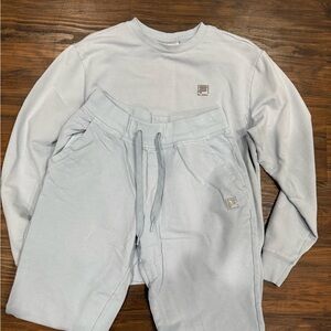Fila // Women’s Light Blue Crewneck Sweatsuit
